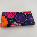 Mexican Vibrant Floral Embroidered Wallet Pink Photo 2