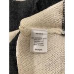 Michael Stars M by Sequin Striped Scoop Neck Sweater Tank Black Cream Women's 1 Photo 5