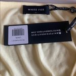 White Fox Boutique  Girl Talk Pyjama Set Top Lemon Size Small NWT Photo 4