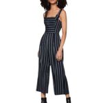 BCBGeneration  Navy Buckle Strap Jumpsuit Size 10 Photo 2