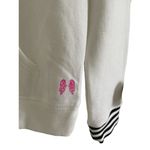 Victoria's Secret “Love Angel” Zip Up Hoodie Sweatshirt Long Sleeve White Sz S Photo 2
