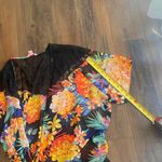 Candie's  Black and White Floral Shrugs kimono Photo 8