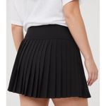Aerie Offline By Tiebreaker Pleated Mini Skort Women Medium Black Athleisure Photo 9