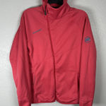 Mammut Borah Jacket Womens Small Fleece Polartec Thermal Asymmetrical Zip Pink Photo 0
