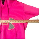 Under Armour  Hoodie Hooded Sweatshirt Size XS Cold Gear Hot Pink Gray Photo 5