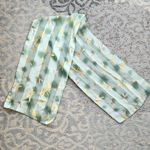 Vintage Dragonfly Sheer Scarf Rectangle Green Photo 0