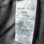 See By Chloe See by Chloé Structured Wool Sweater Sweatshirt Shift Dress‎ Long Sleeve Sz 4 Photo 3