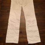 ZARA  Straight Leg Jeans White Patchwork Pants Women’s 2 Photo 2