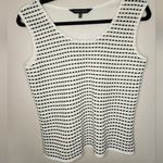 Ming Wang  white and black top size S Photo 0