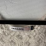 Origami Cream Lace Duster Cardigan S/M Layered Boho Festival Fairycore Size M Photo 3