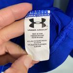 Under Armour  Women Blue Fitted Cold Gear Long Sleeve Pullover Hoodie Size S Photo 6