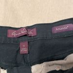 Gloria Vanderbilt  size  12 green jeans GUC Photo 2