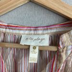 A la plage stripe satin shirt Pink Size XS Photo 1