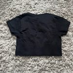 Aerie Offline by  black seamless cropped tee shirt size small Photo 2
