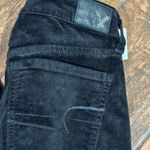 American Eagle  Outfitters Black Velvet Super Stretch Jegging Photo 5