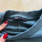 ZARA Like New Puffer Sleeve Made of Stardust Sz Small Sweater Photo 2