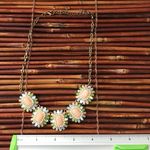 Pastel & Rhinestone Necklace Green Photo 4