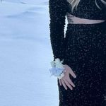 Black Sequin Prom Dress Size XS Photo 1