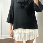 KENZO cowl neck quarter sleeve blouse Black Size M Photo 3