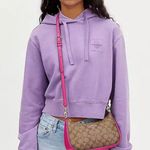 Coach Khaki Cerise Teri Shoulder Bag Photo 2