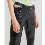 H&M NWT  Innovation Co-Exist Story Vegan Leather Pants | Size 6 Photo 3