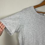 Free People Intimately Bodysuit Womens Large Gray Crew Neck Short Sleeve Light L Photo 3