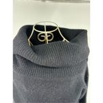Aritizia Wilfred Free Italian yarn alpaca cowl neck black sweater size small Photo 9