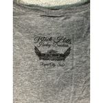 Harley Davidson Shirt Womens 2XL Gray Glitter Eagle Biker Motorcycle Black Hills Size undefined Photo 6