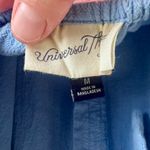 Universal Threads Universal Thread Sleeveless Button Front A-Line Midi Tie Back Blue Dress Sz Med Photo 7