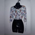 One Clothing  floral crop top Photo 1