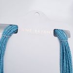 Lane Bryant  Turquoise Glass Seeded Chunky Necklace Photo 2
