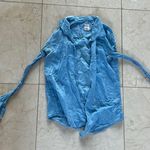 J.Crew  The Boy Shirt Chambray Sz 6 Photo 0
