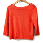 Calypso St. Barth Calypso St. Barths Sweater ‎ Knit Crewneck 100% Cashmere Pullover Coral Small Photo 0