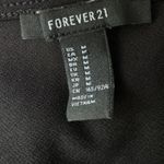 Forever 21 Tie Peplum Black Top Photo 2