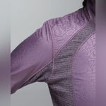 Lululemon  Rebel Runner Jacket Heathered Black/Purple Fog Size 4 Photo 8
