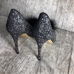 mix no. 6 heels Size 9.5 Glitter Formal Silver Black Special Occasion Holiday Photo 3