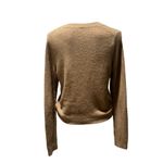 Madewell  Women's Brown V-Neck Cardigan Sweater Size S Long Sleeve Photo 7