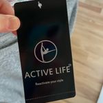 Active Life  Performance Top Heather Gray Long Sleeve Shirt Womens Small New Photo 6