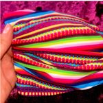 Mossimo Supply Co Rainbow Striped Bandeau Bikini Top Photo 1