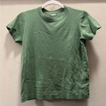 Uniqlo  Green Crew Neck Short Sleeve T-Shirt (S) Photo 0