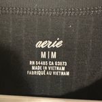 Aerie  Open Back Black Midi Dress Size Medium Photo 4