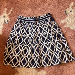 Lilly Pulitzer Lily Pulitzer Navy Trellis Silk Blend Pleated Skirt - Size 2 Retail $98 Photo 1