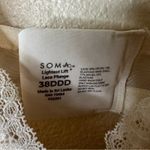 Soma  032201 ivory nude lightest lift lace plunge bra 38DDD Photo 5