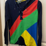 Ralph Lauren FINAL MARKDOWN 𝅺Lauren  active waffle weave hoodie xl Photo 0