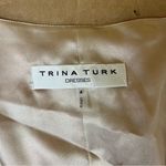 Trina Turk Orange Paisley Silk Shift Dress Photo 6