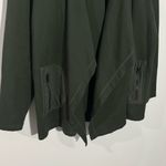 LOGO By Lori Goldstein NEW Drape Front Hunter Green Jacket w/ Pockets Size XL Photo 6