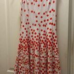 Women’s coral white tan petite dress Size undefined Photo 0