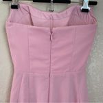 House Of CB  Adrienne‎ Pink Quartz Strapless Gown NWOT size M A-C Photo 11