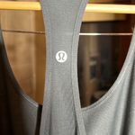 Lululemon  Gray Fast Lane Singlet Racerback Tank Size 10 Photo 2