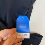 Lands' End LAND’S END NEW Side Tie Wrap Mini Swim Dress Swimsuit Black Sz 8 PETITE Photo 8